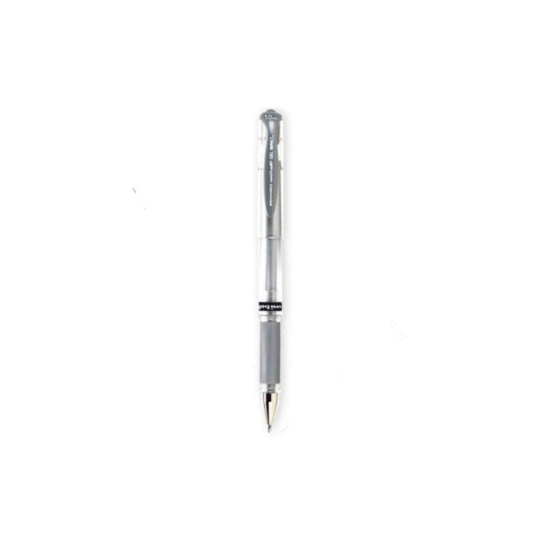 BOLIGRAFOS SIGNO BROAD GEL ROLLER BALL  PLATA PAQ. 12
