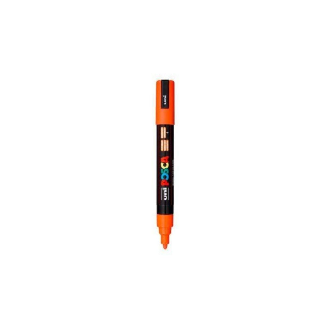 MARCADORES POSCA PTA. MED. T/BALA NARANJA PAQ. 6