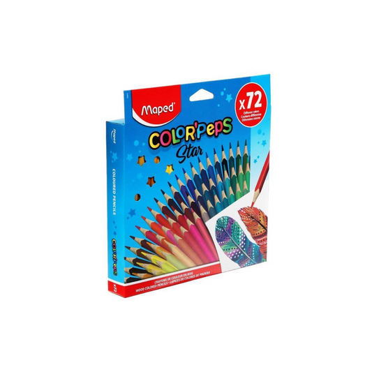 JUEGO LAPICES DE COLORES STAR 72/1 BLISTER