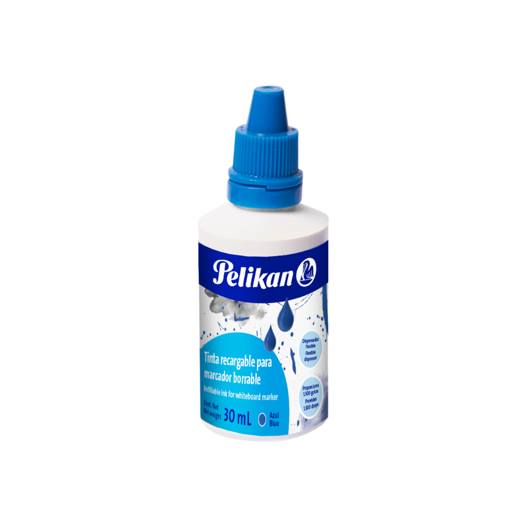 TINTA PERMANENTE P/RECARGA 30ML AZUL