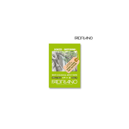 LIBRETAS DE DIBUJO PAD ECOLOGICA 120G A4 (21 X 29.7CM) 80H
