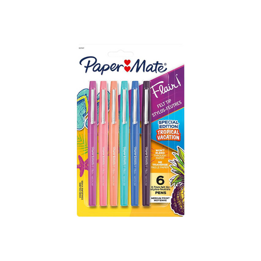 JUEGOS DE FELPAS FLAIR SCENTED 6/1 SURT. BLISTER DURO