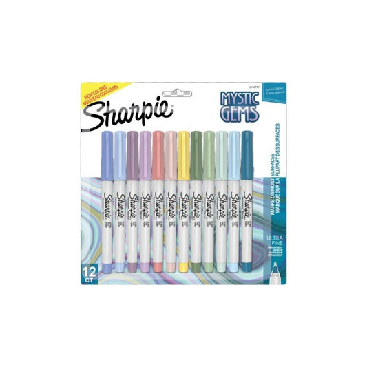 JUEGO FELPAS PERMANENTE SHARPIE ULTRA F. MYSTIC GEM 12/1