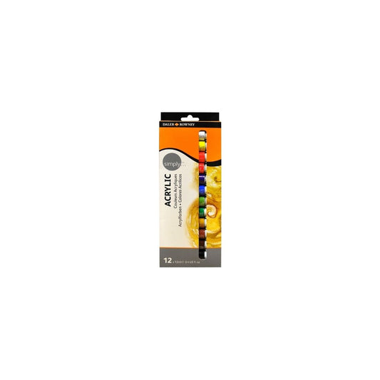 JUEGO DE ACRILICA SIMPLY 12 ML 12/1 BLISTER