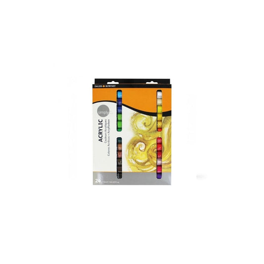 JUEGO DE ACRILICA SIMPLY 12 ML 24/1 BLISTER
