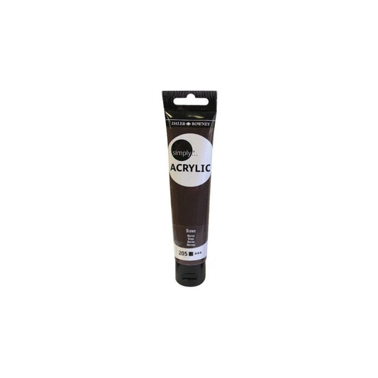 ACRILICA SIMPLY 75 ML MARRON SI