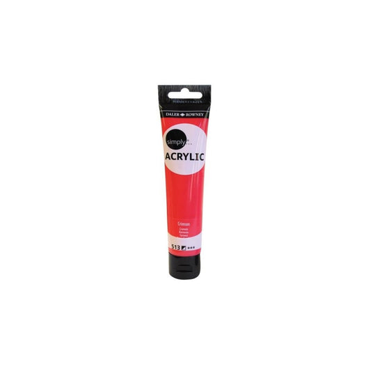 ACRILICA SIMPLY 75 ML CRIMSON