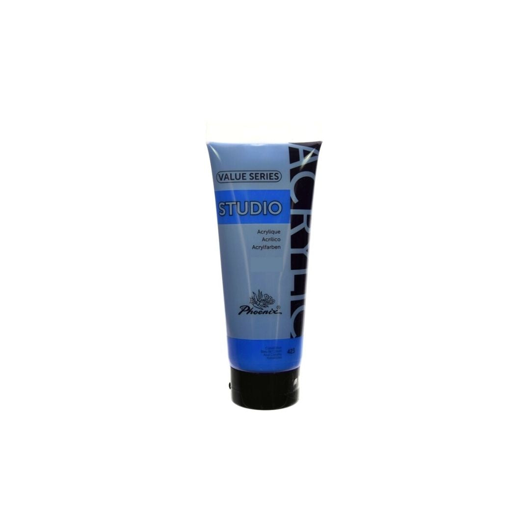 ACRILICA STUDIO SOFT BODY ( 75 ML ) AZUL COBALT 423