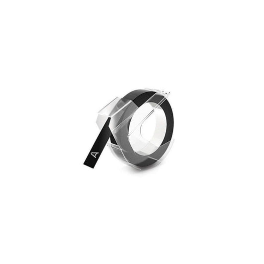 CINTAS P/ROTULADORA 3/8 NEGRA (3 mt) PAQ. 10