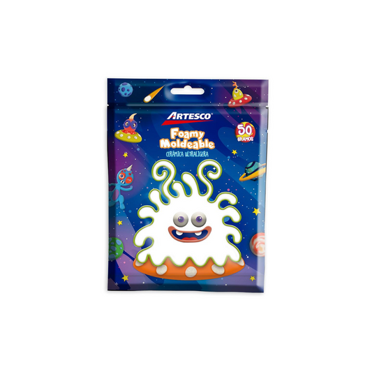 FOAMY MOLDEABLE ULTRA LIGERA 50GR BLANCA BLISTER