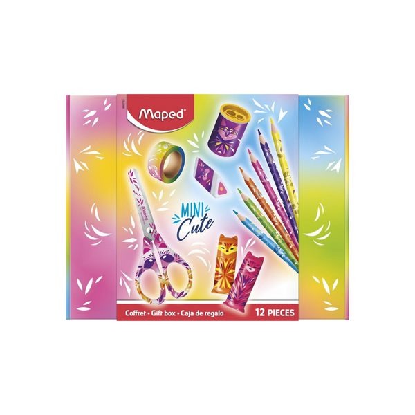 JUEGO ESCOLAR GIFT BOX MINICUTE 12 PZAS