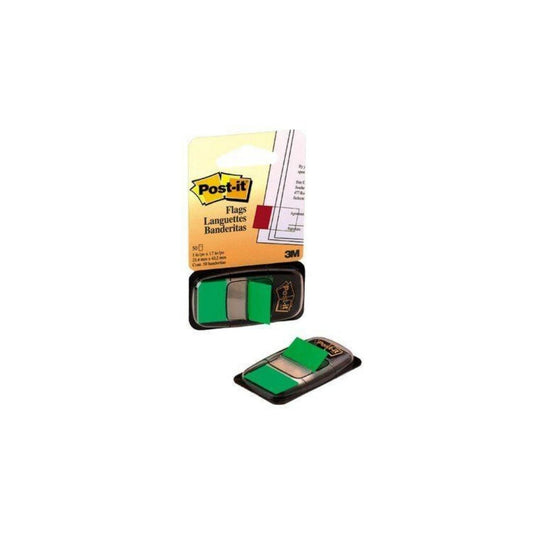 POST-IT BANDERITA VERDE PAQ. 12